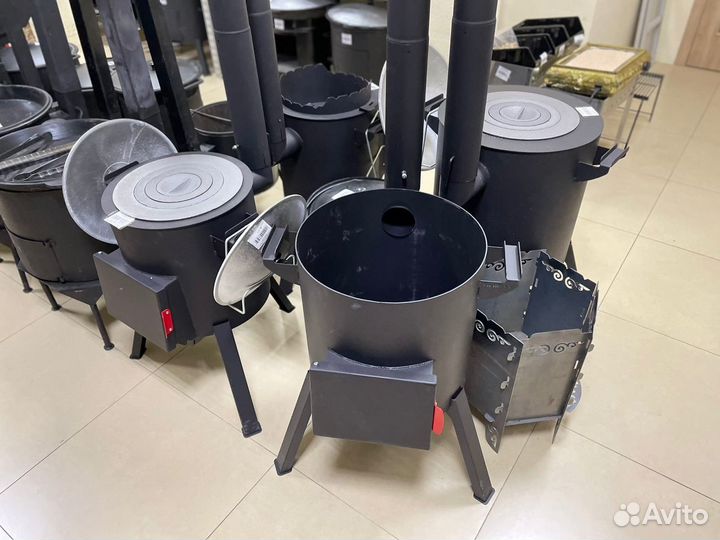 Печь для казана, казан