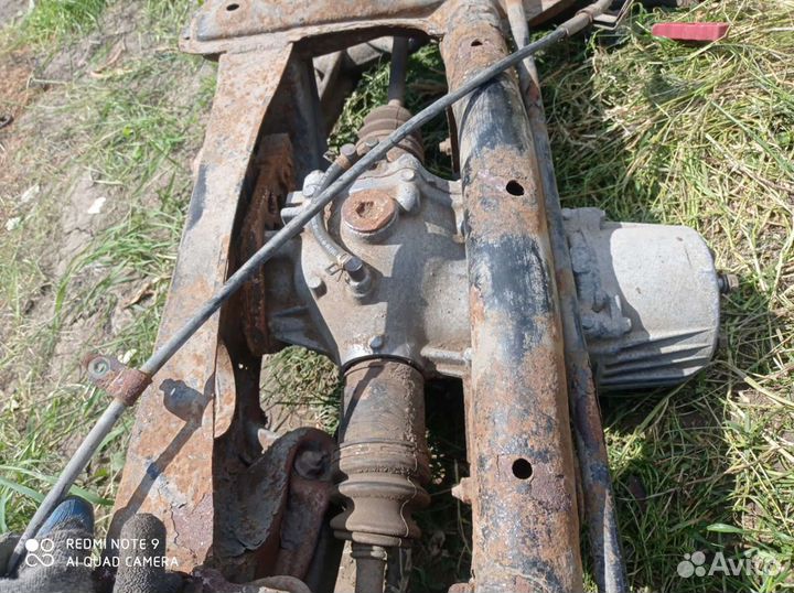 Редуктор Toyota Corolla Runx NZE124 1nzfe, задний