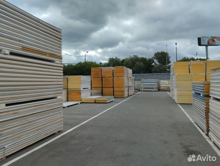 Сэндвич панели ппу пир Минвата Новые Неликвид бу