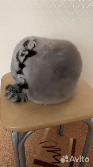 Шапка норковая женская