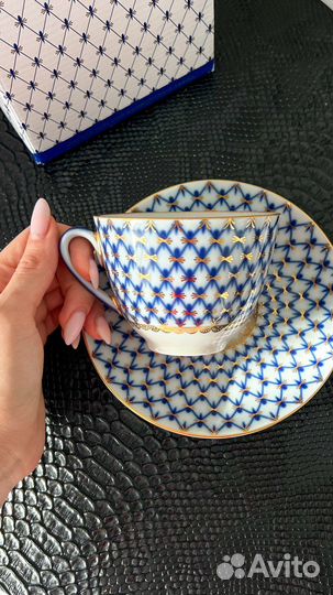 Императорский фарфоровый завод чайная пара