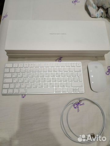 Без проводные клавиатура и мышка Apple (оригинал) купить в Москве ...