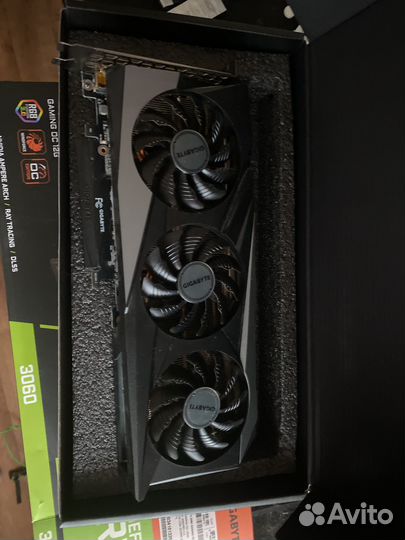 Видеокарта rtx 3060 12 гб