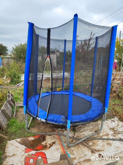 Батут с сеткой