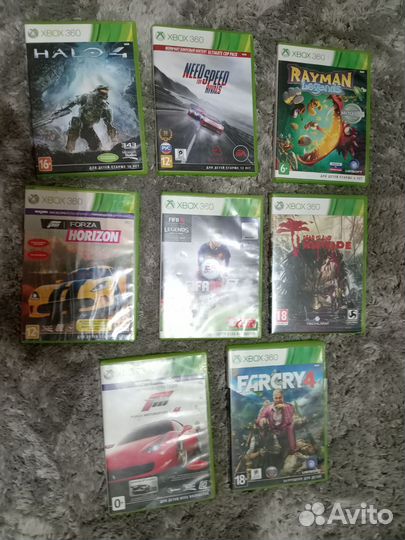 Диски на x box 360