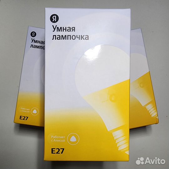 Умная лампочка яндекс, е27
