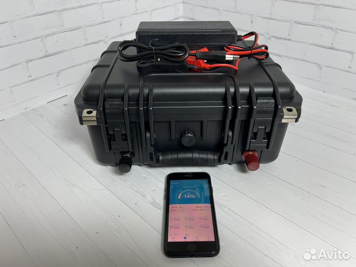 Аккумулятор lifepo4 36V 50Ah Bluetooth