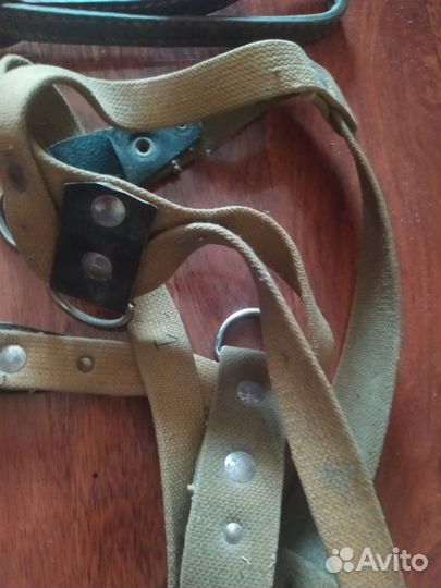 Кожаные, ошейник, намордник, поводок. Шлейка