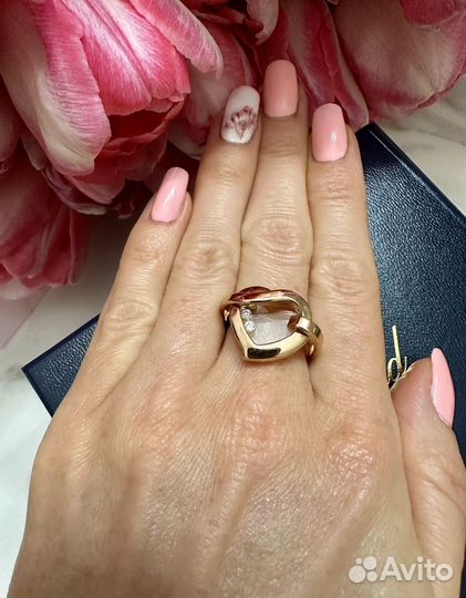 Кольцо Chopard Happy Diamond оригинал