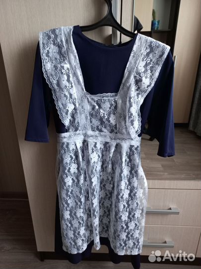 Школьный фартук и платье