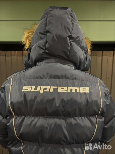 Пуховик supreme x jordan