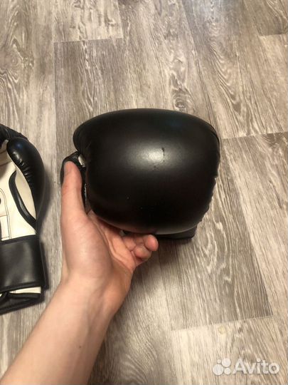 Боксерские перчатки clinch 12oz everlast adidas