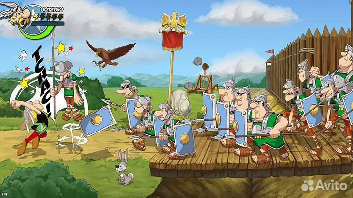 Asterix & Obelix: Slap Them All PS4, русские субтитры