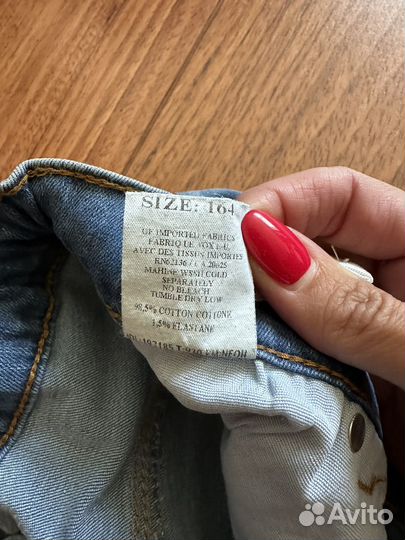 Джинсы Armani новые 164 р