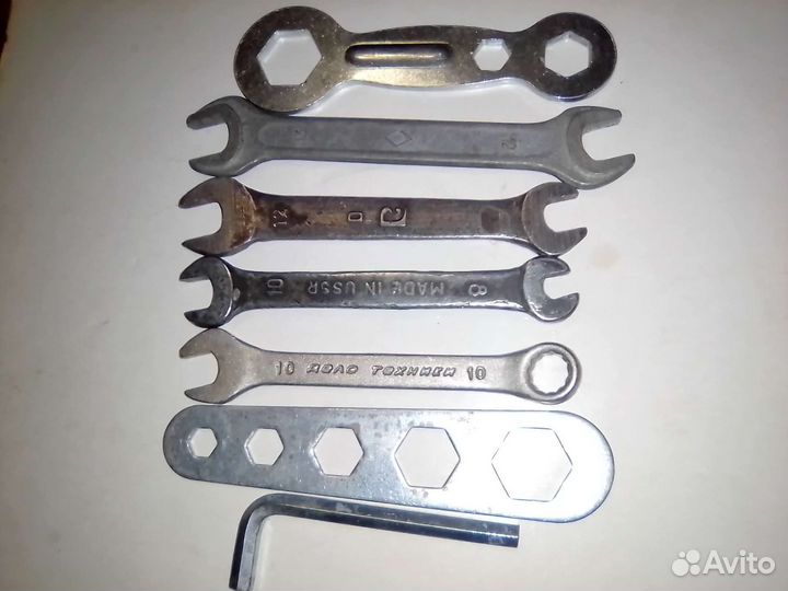 Ключи 8 шт. Размер от 8 до 14