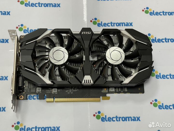 GeForce GTX 1050 Ti 4gb OC MSI