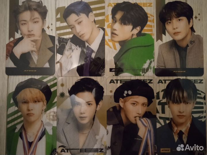 Эксклюзивные коллекционные карточки ateez