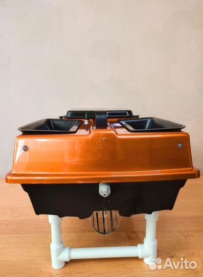 Прикормочный карповый кораблик Ранферри Speed V4