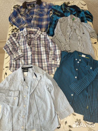 Рубашка для мальчика детские 86-92