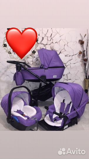 Коляска Adamex reggio 3 в 1