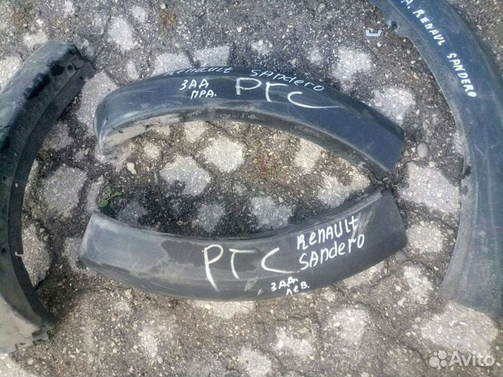 Накладка арки крыла Renault sandero