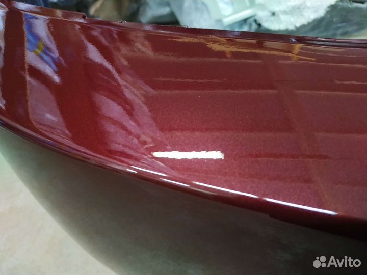 Бампер передний Киа Спектра Красный Перец