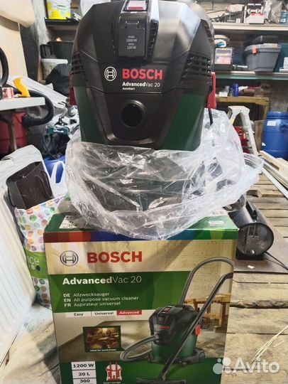Строительный пылесос bosch
