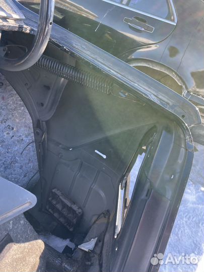 Заднее крыло на w203