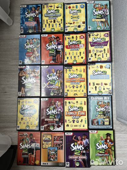 Диски The Sims 2