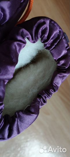 Сапоги новые зимние 28-29 натуральная шерсть