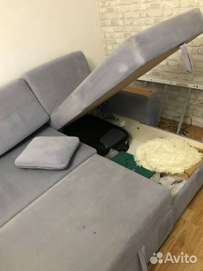 Угловой диван бу