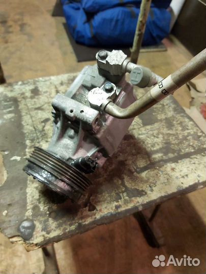 Компрессор кондера субару