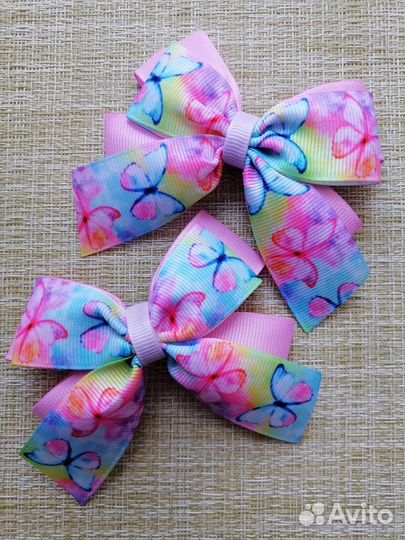 Бантики - заколки, резинки для волос