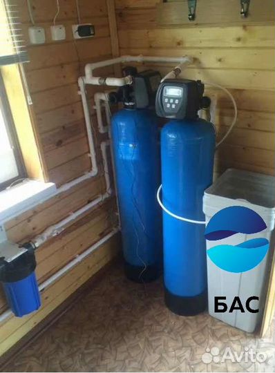 Очистка воды из скважины, обезжелезивание