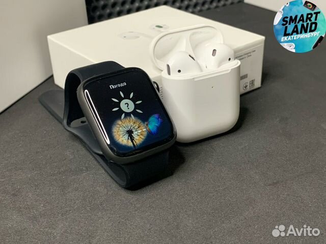 Подарочный набор Apple Watch 7 + AirPods 2