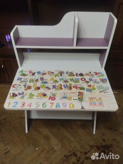Детский растущий стол для школьника и дошкольника