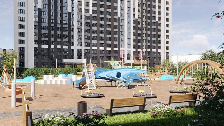 2-к. квартира, 46,6 м², 3/25 эт.