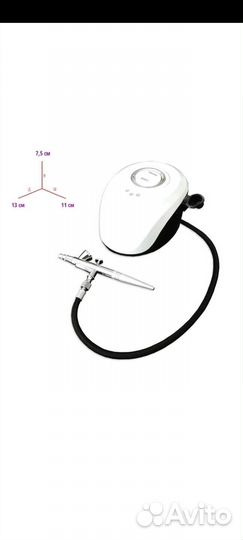 Аэрограф с компрессором для маникюра вт-19