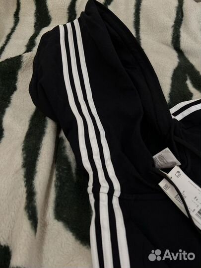 Оригинал Adidas Zip Hoodie Чёрное type Viperr