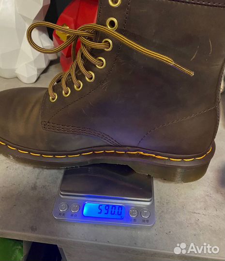 Dr Martens 1460 Brown на меху оригинал