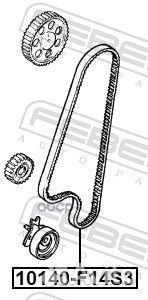 Ремень грм chevrolet kalos 2003-2008