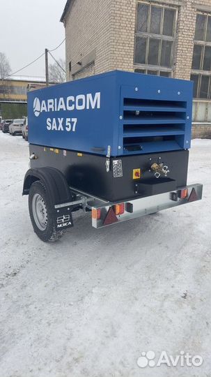 Дизельный компрессор Ariacom SAX 57 з-д AtlasCopco