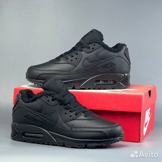 Кроссовки Найк Air Max 90 с мехом