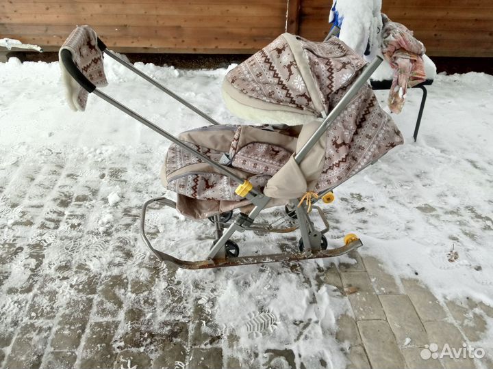 Санки коляска