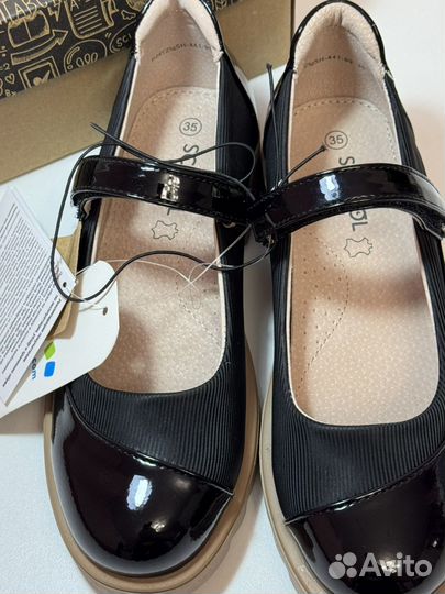 Туфли школьные для девочки 35 размер