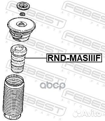 Отбойник переднего амортизатора rndmasiiif Febest