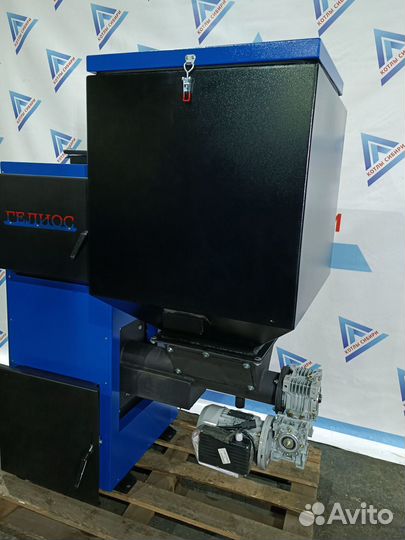 Котёл на твёрдом топливе Гелиос