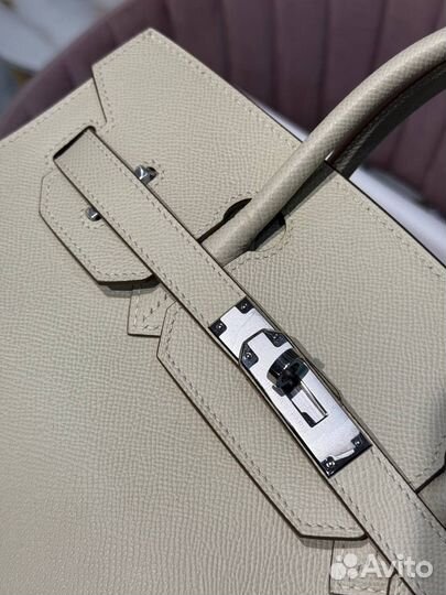 Сумка Hermes Birkin 30 craie epsom