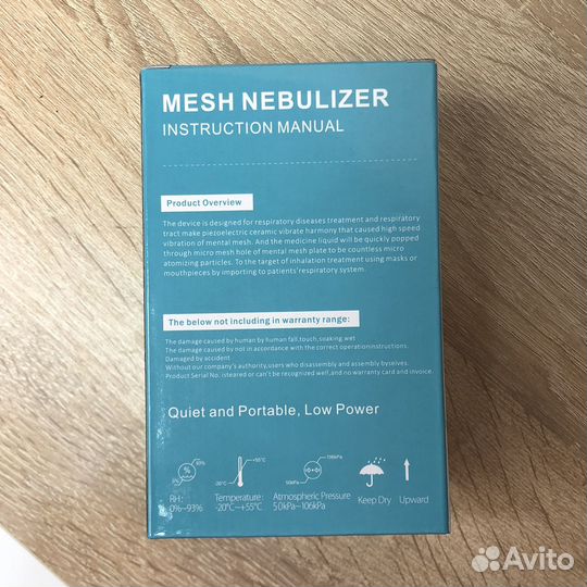 Ингалятор небулайзер детский jsl-w302 новый