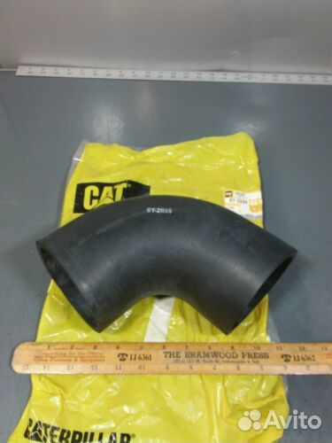 Патрубок турбокомпрессора 100x100 Cat3116,3126